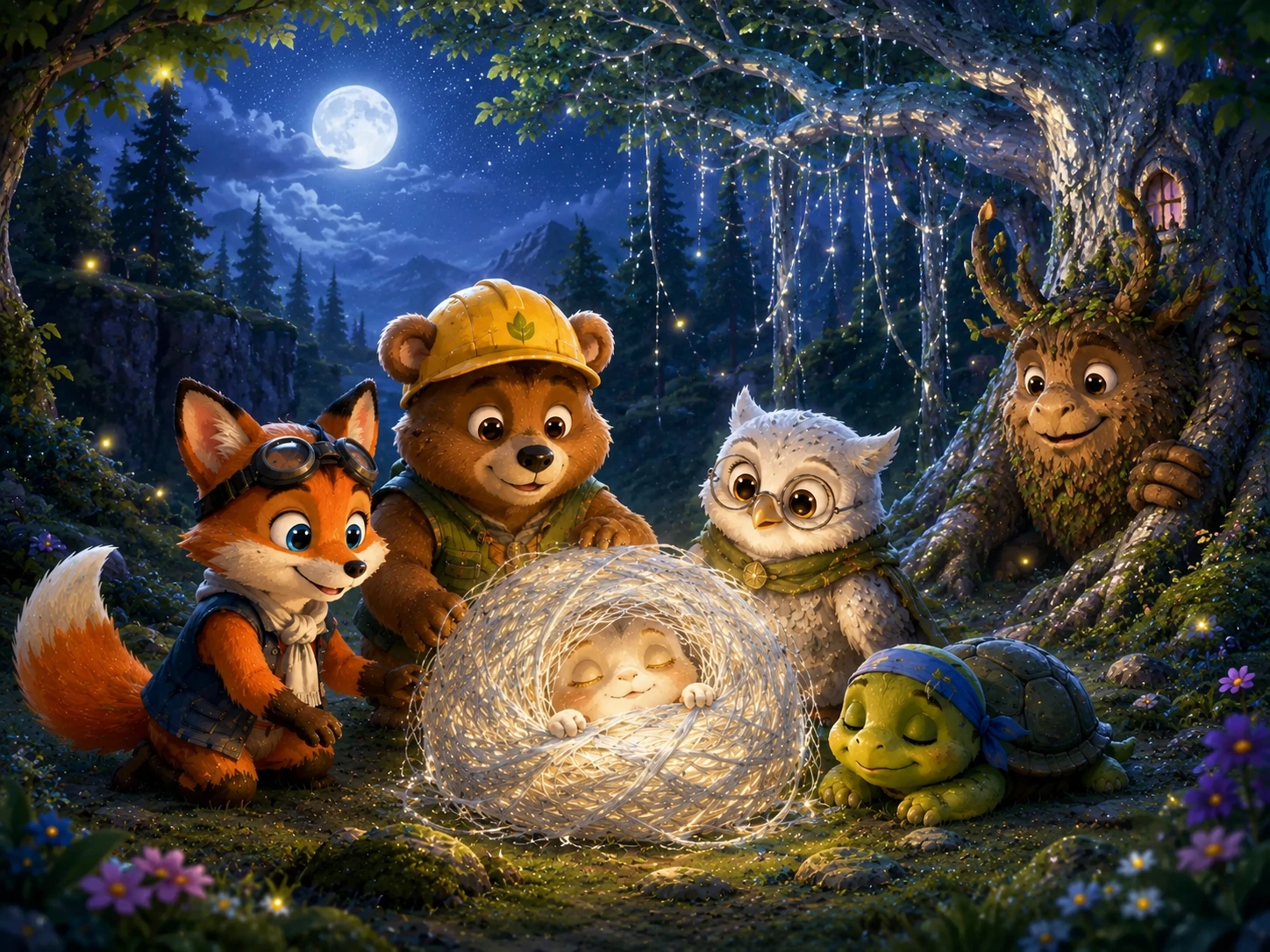 Cover von Dash und die Wildwächter: Das schlafende Mondtal